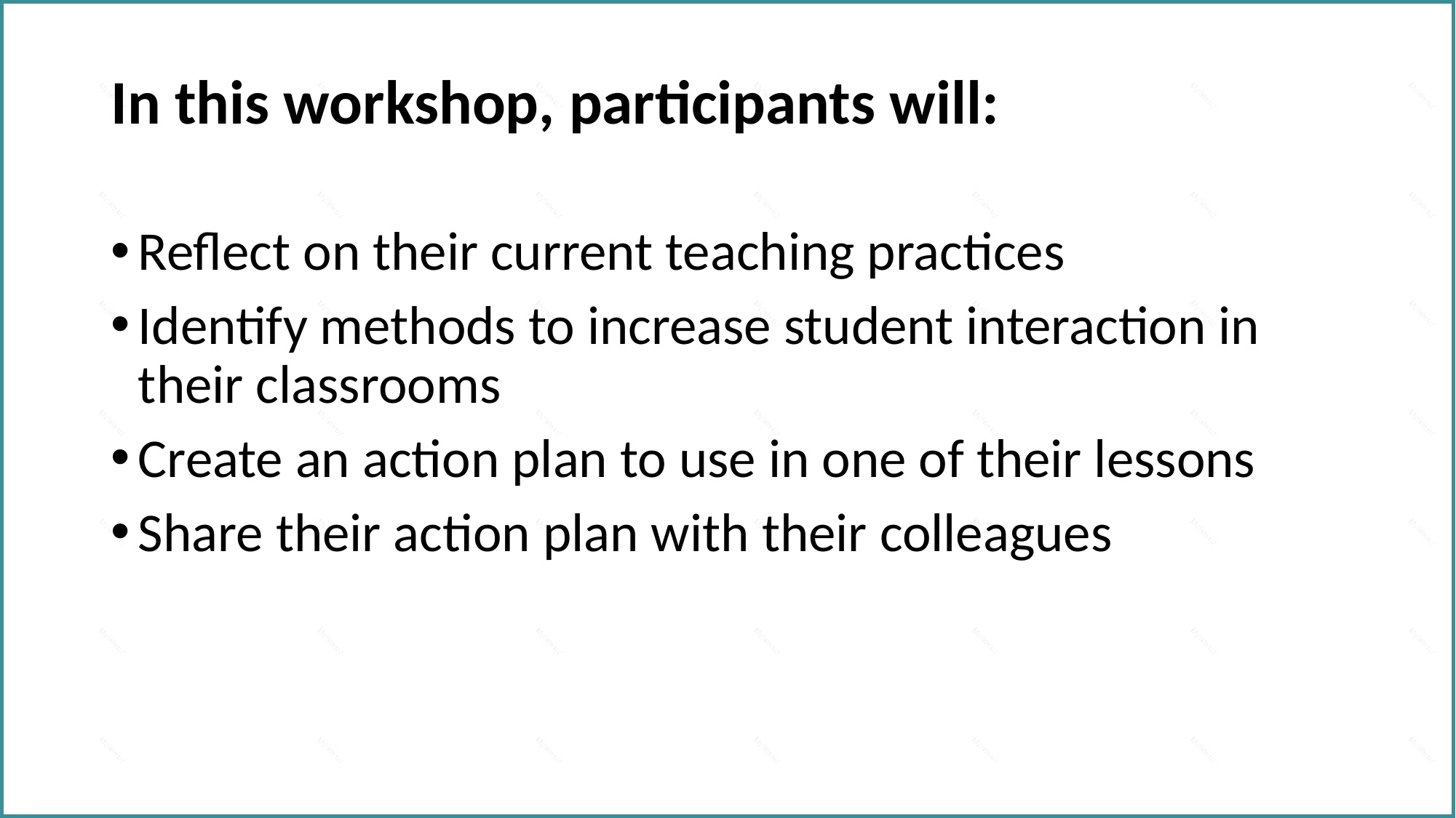 increasing classroom Interaction - Preview